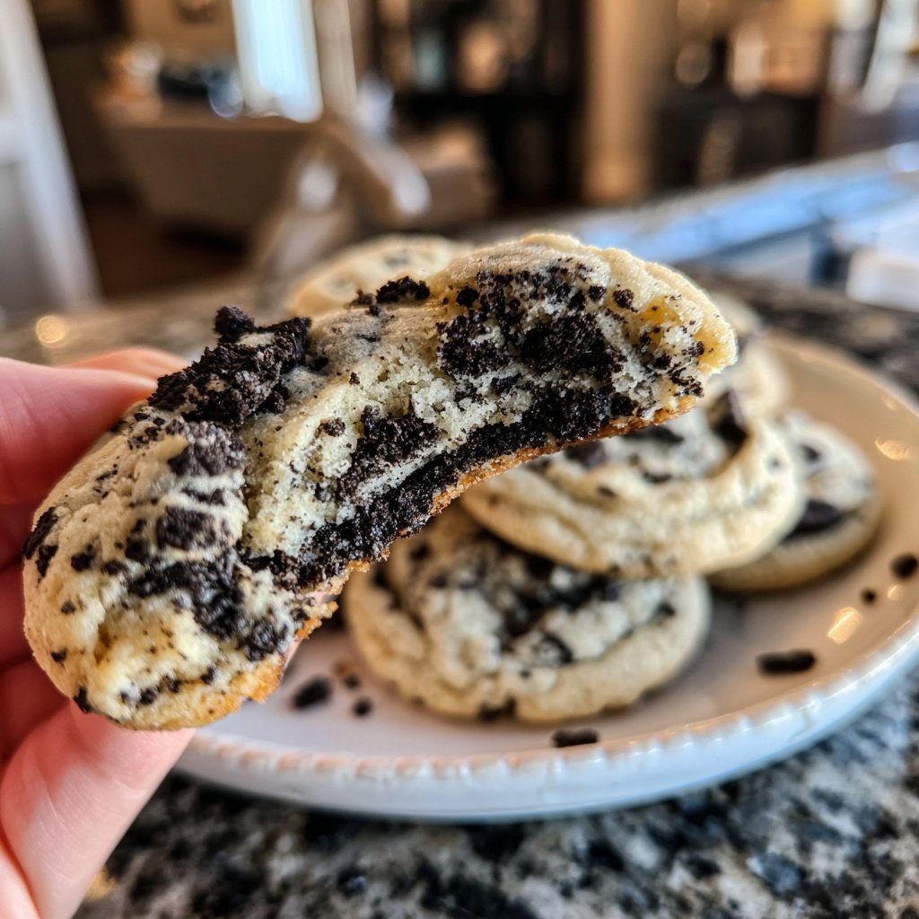Cake Mix Oreo Cookies