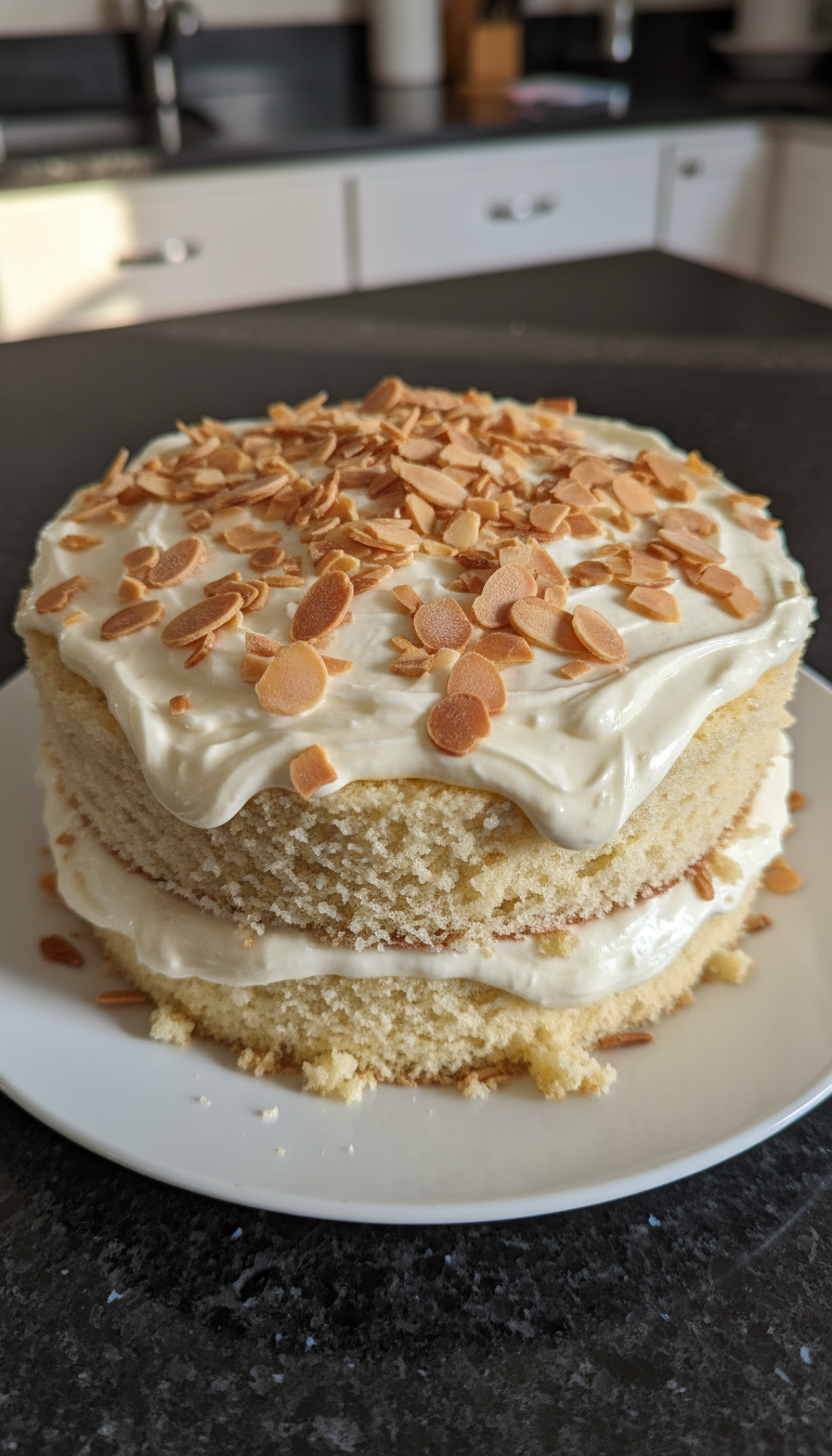 Sublime Vanilla Almond Cake