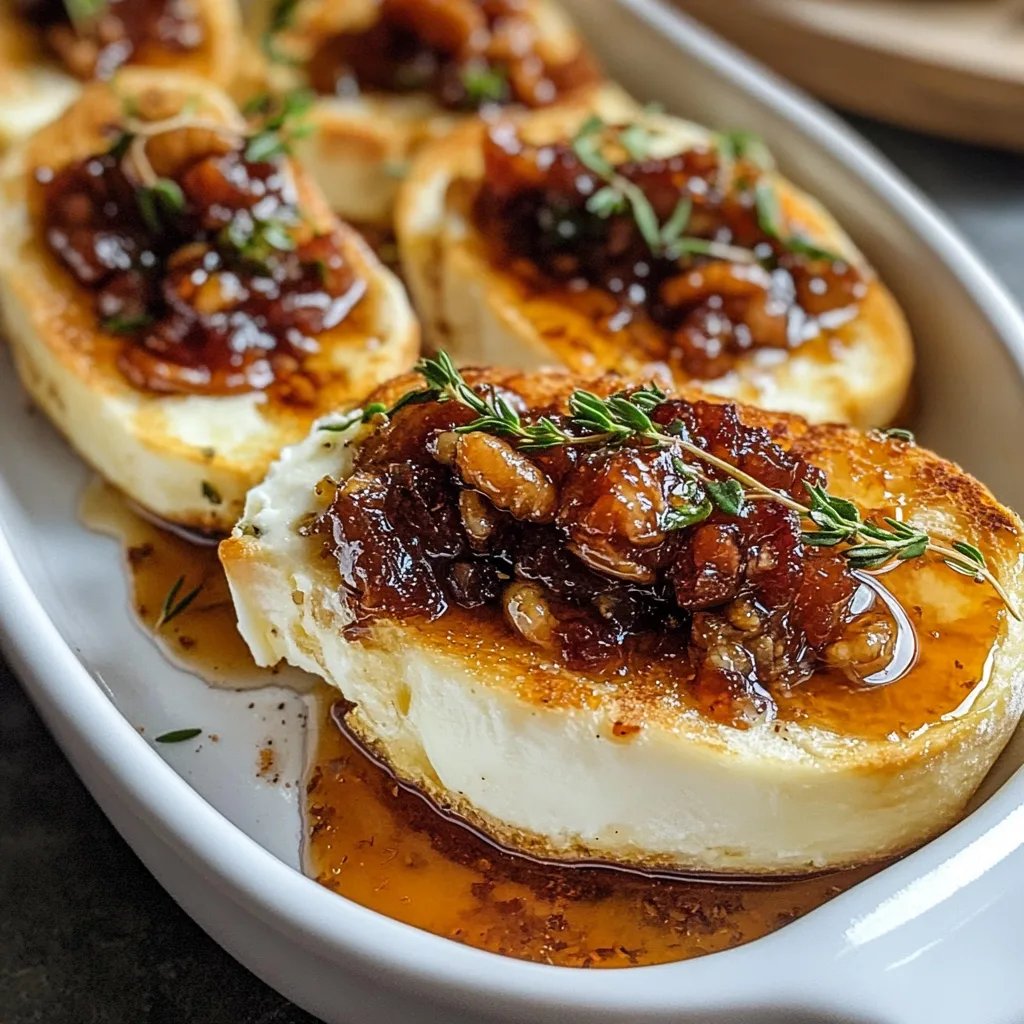 Goat Cheese Appetizer with Fig Jam and Pecans