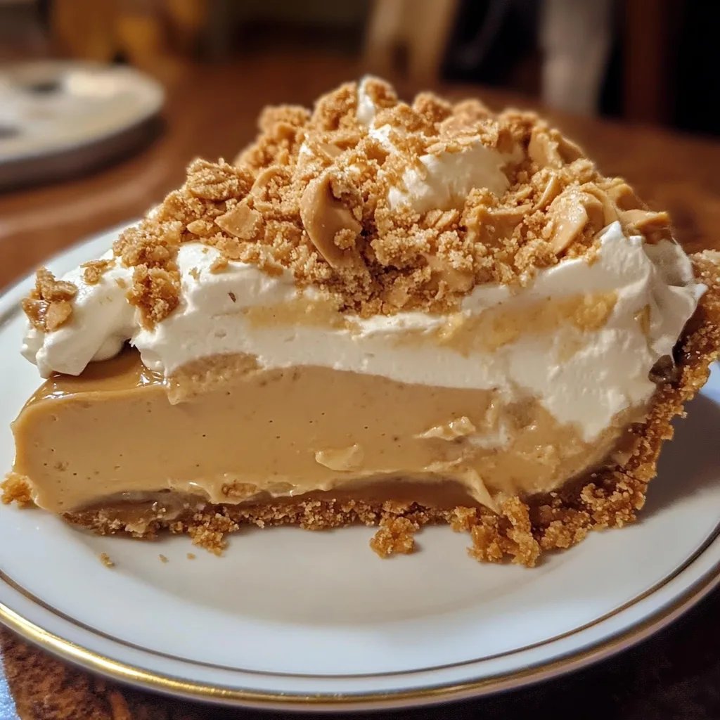 Amish Peanut Butter Cream Pie