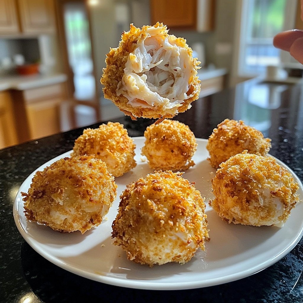 Baked Crab Bombs Recipe