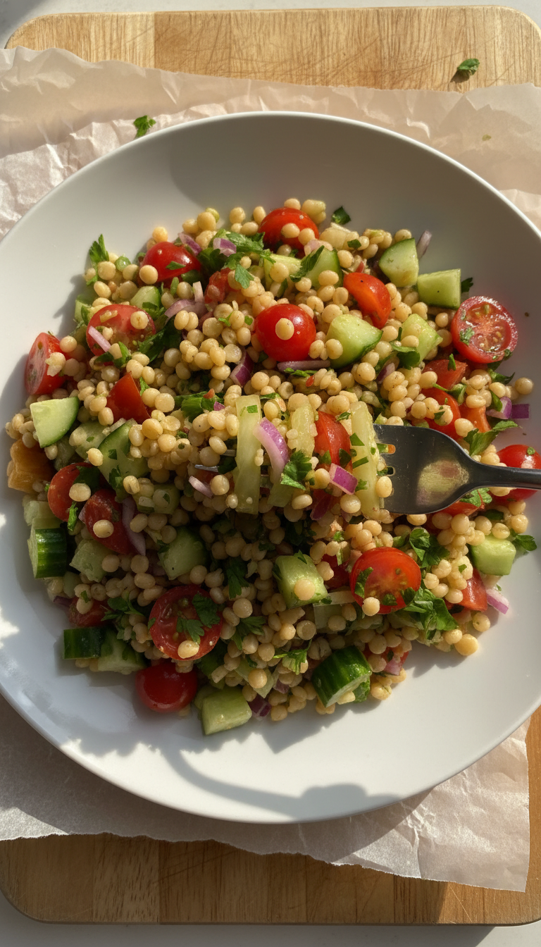 Mediterranean Couscous Salad