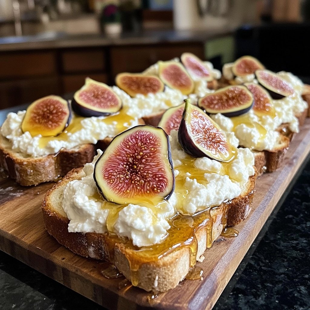 Whipped Ricotta Honey Toast Recipe
