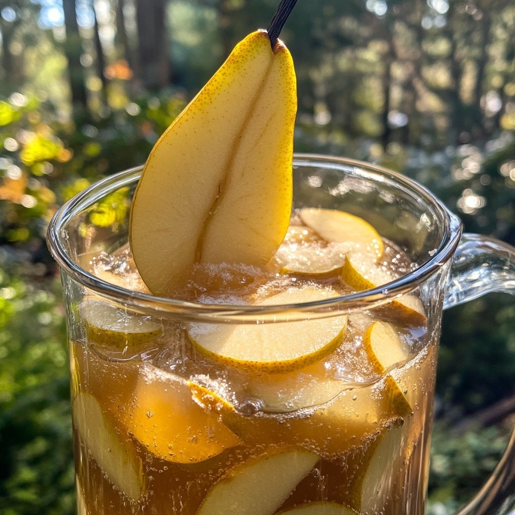 Vanilla-Pear Holiday Punch