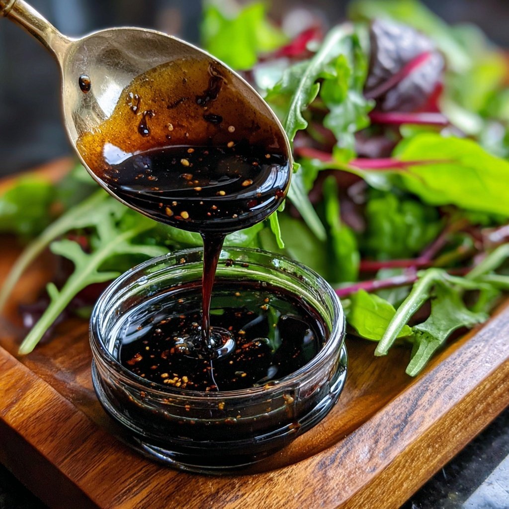 Quick Balsamic Glaze for Everyday Salads​