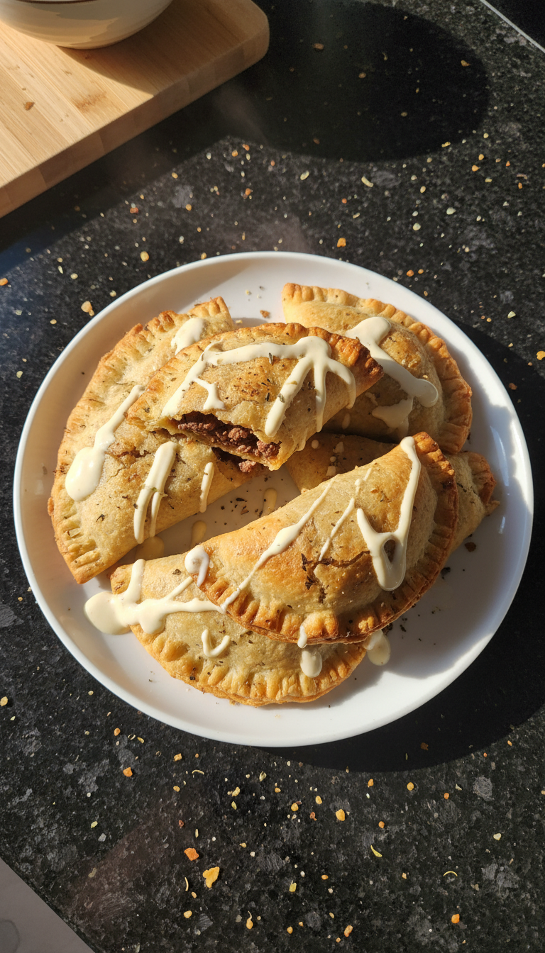 Savory Beef Empanadas with Aioli