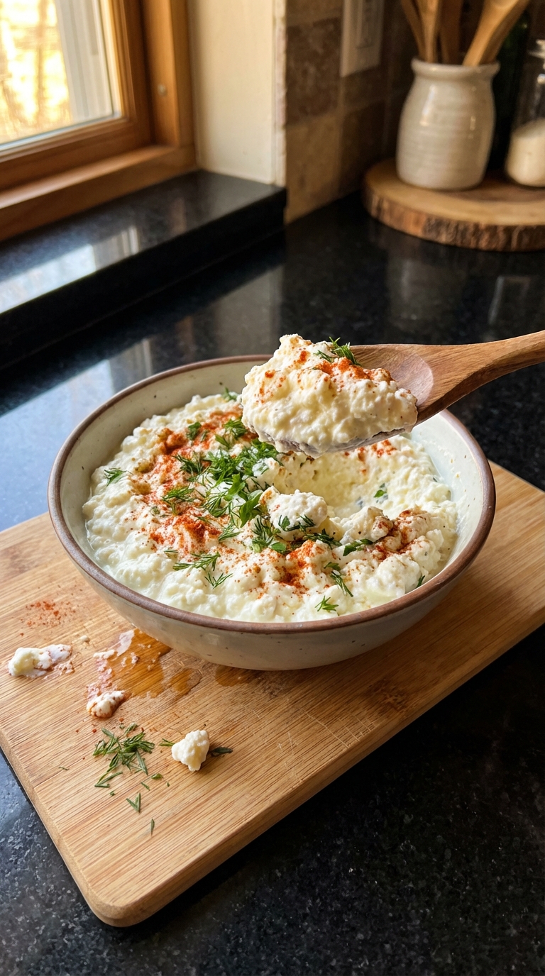 Cottage Cheese with Spices