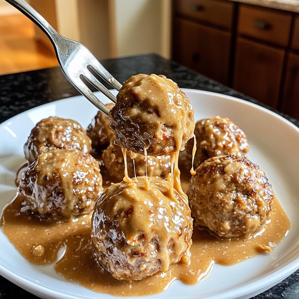 Peanut Butter Meatballs Recipe