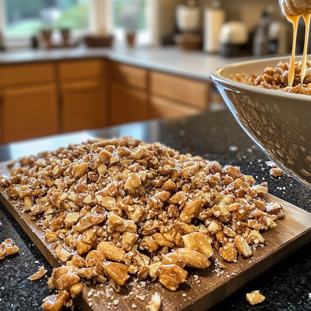 Buttered Toffee Candied Nuts