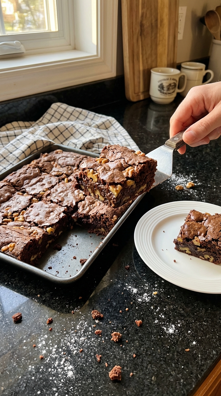 Decadent Walnut Brownies