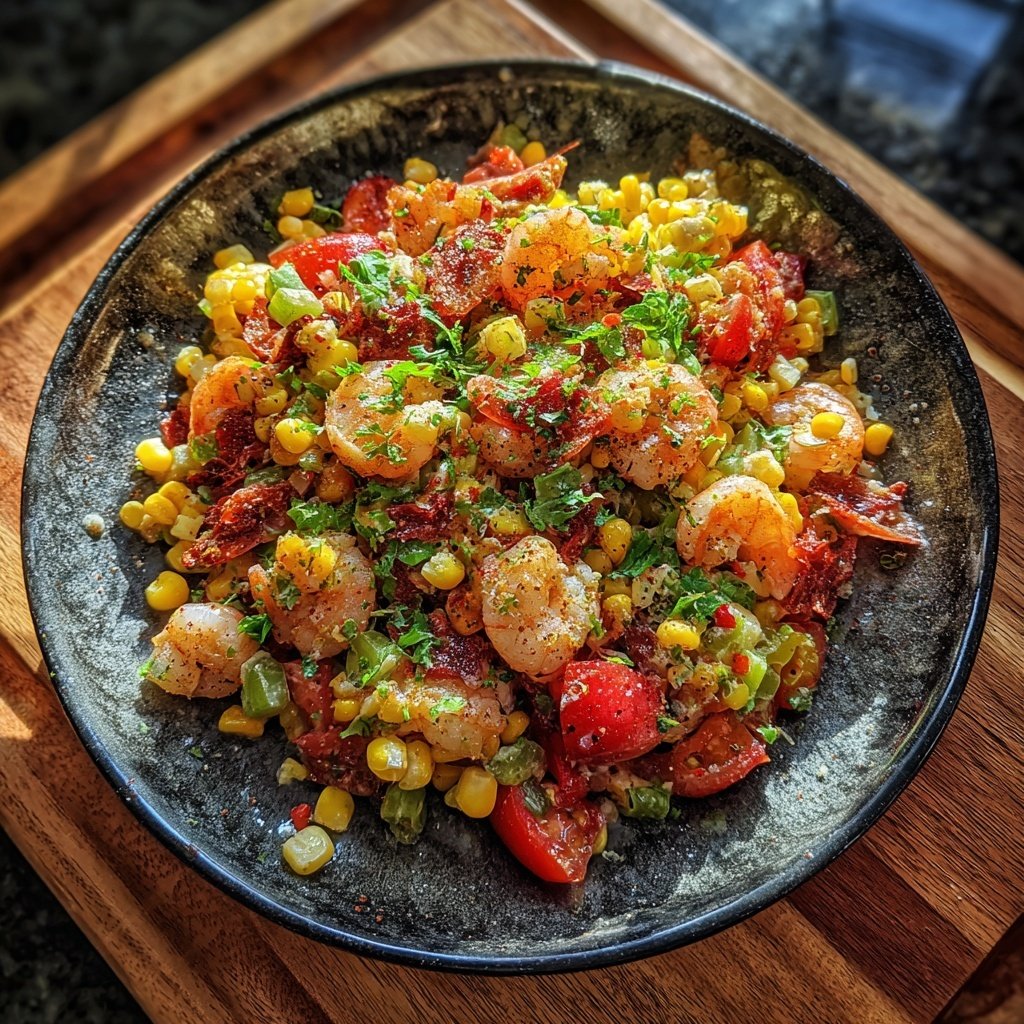 Crawfish and Corn Salad