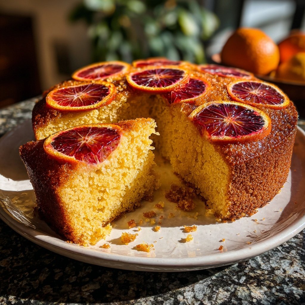 Capricorn Blood Orange Olive Oil Cake