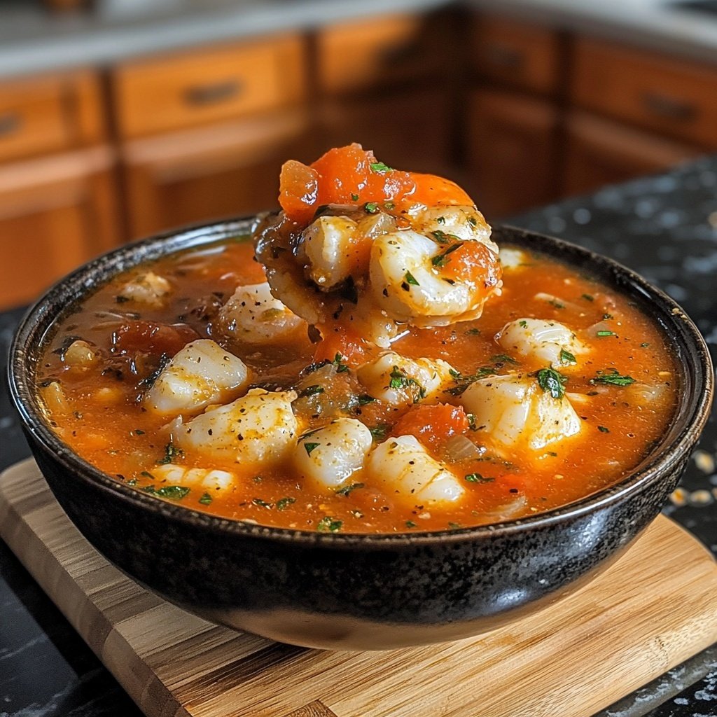 Classic San Francisco Cioppino Seafood Stew Recipe