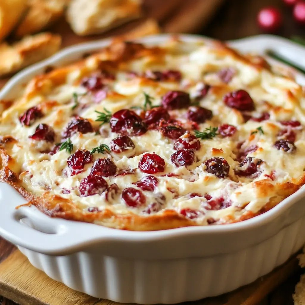 Baked Cranberry Cream Cheese Dip