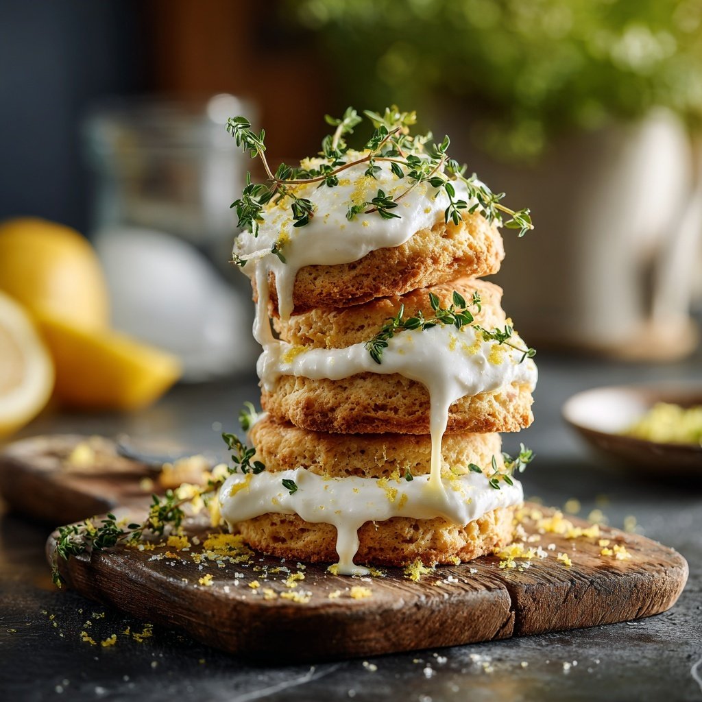 Lemon Thyme Shortcakes