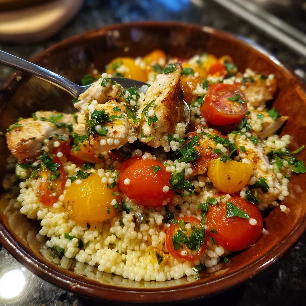 Mediterranean Chicken Bowls with Couscous
