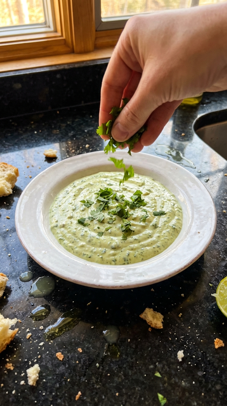 Zesty Cilantro Lime Aioli